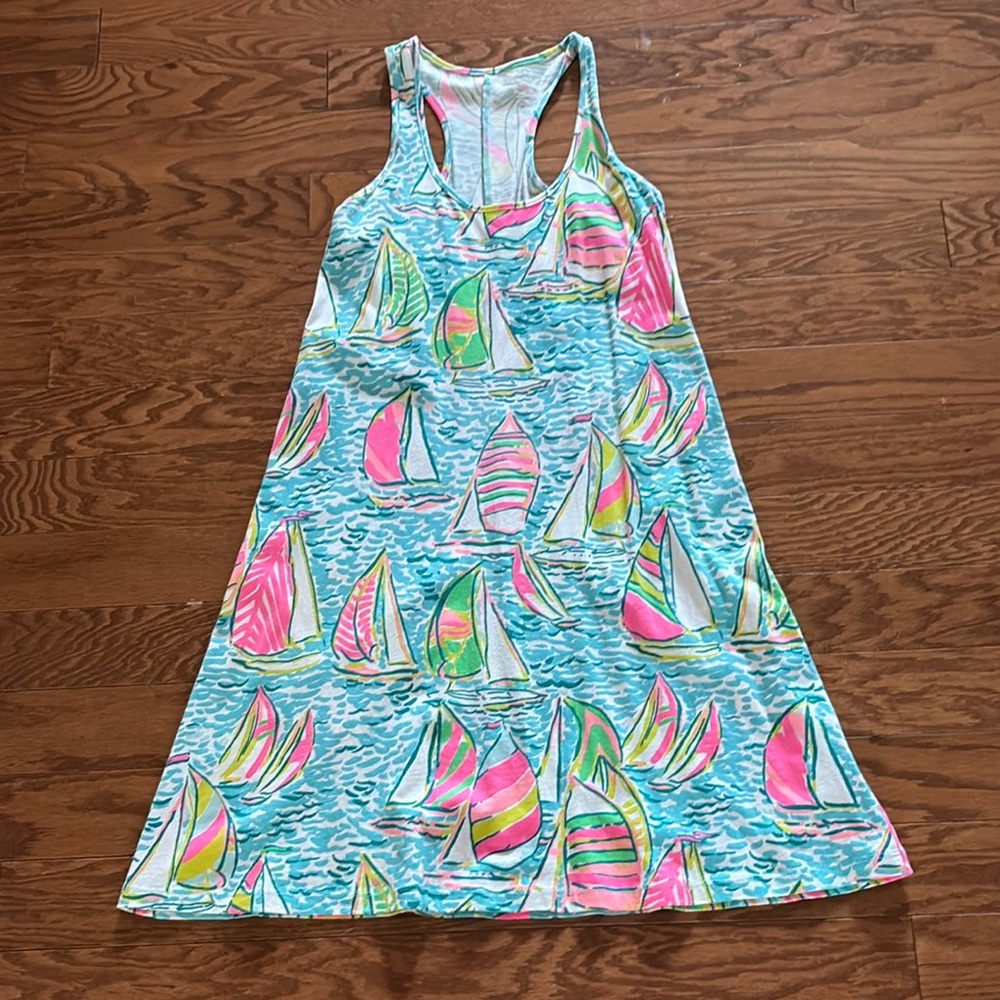 Lilly Pulitzer Multicolor Sailboat Dress